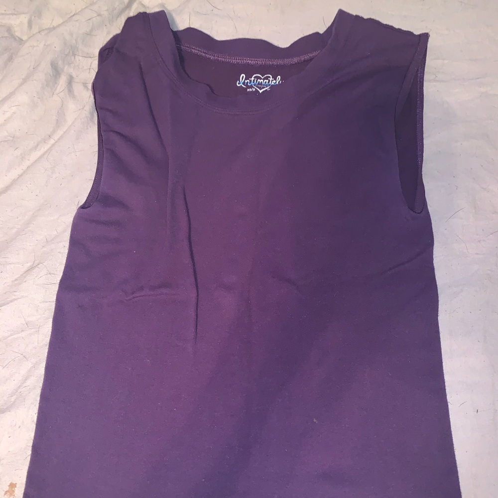Free people purple workout top